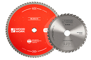 Пильные диски по стали "сухой рез" Серия 46 Премиум Woodwork/Вудворк